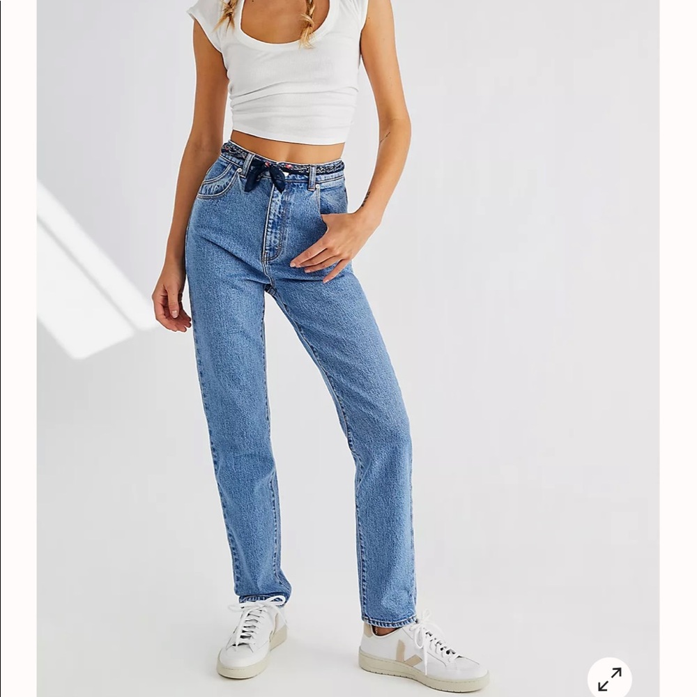 Free People Organic Rolla’s High Rise Slim Dusters 26